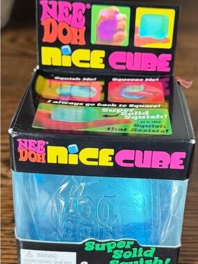 Nice Cube Stress Toy - Blue